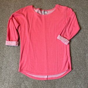 Pink Long Sleeve Top
